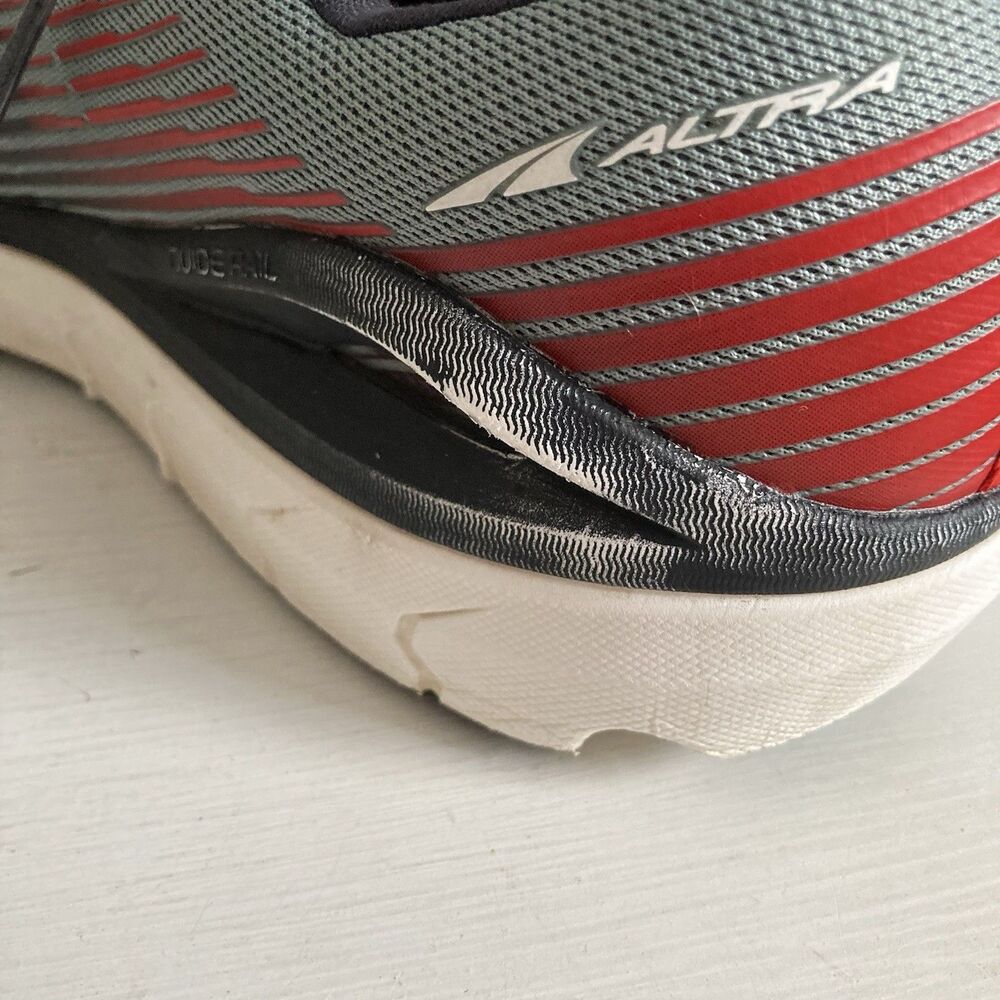 Altra Provision 5 Mens Road Running Shoes Grey/ Red Size 12.5 Adaptive Arch - Picture 9 of 13